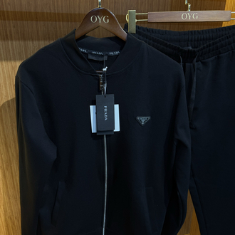 Prada Premium Eşofman Takımı | Siyah