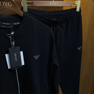 Prada Premium Eşofman Takımı | Siyah