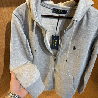 RL Premium Full Zip Hoodie | Gri