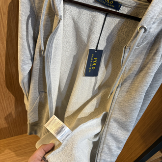 RL Premium Full Zip Hoodie | Gri