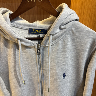 RL Premium Full Zip Hoodie | Gri