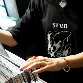 Sren Oversize Tişört Siyah