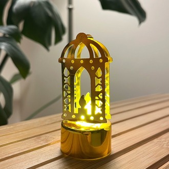 Dekoratif LED Ramazan Figürü – Kandil Tasarımlı