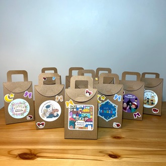 Stickerli Ramazan Hediye Kutuları (10 adet)