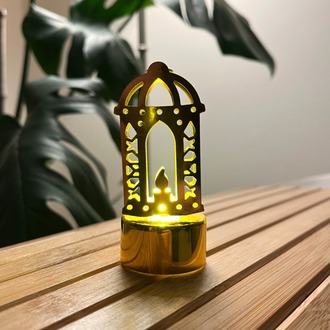 Dekoratif LED Ramazan Figürü – Kandil Tasarımlı