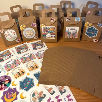 Stickerli Ramazan Hediye Kutuları (30 adet)