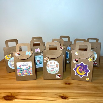 Stickerli Ramazan Hediye Kutuları (20 adet)