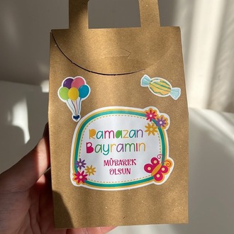 Sticker’lı Ramazan Bayramı Hediye Kutuları (20 adet)
