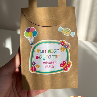 Sticker’lı Ramazan Bayramı Hediye Kutuları (10 adet)