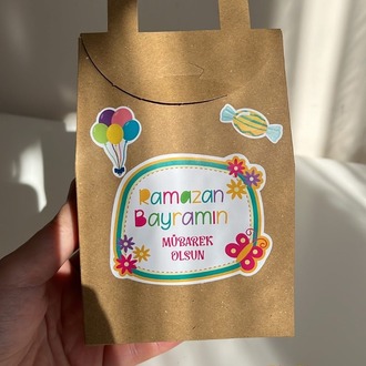 Sticker’lı Ramazan Bayramı Hediye Kutuları (40 adet)