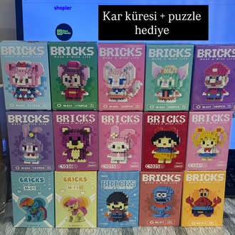 15 ADET BRİCKS (SEN SEÇ)