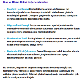 Fikirden Projeye I — Bilimsel Proje Tasarımı ve Yazım Rehberi