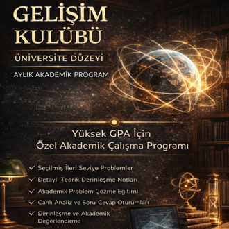 GELİŞİM KULÜBÜ – ÜNİVERSİTE DÜZEYİ AYLIK AKADEMİK ÜYELİK PROGRAMI