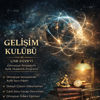 GELİŞİM KULÜBÜ – LİSE DÜZEYİ AYLIK AKADEMİk ÜYELİK PROGRAMI