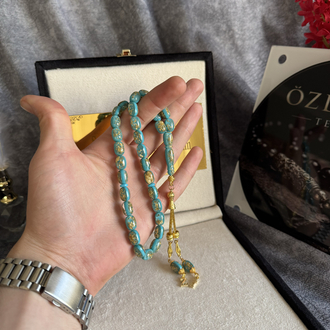  Turkuaz Golden Rosary 