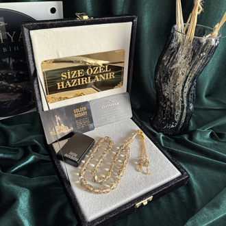 Şeffaf Golden Rosary