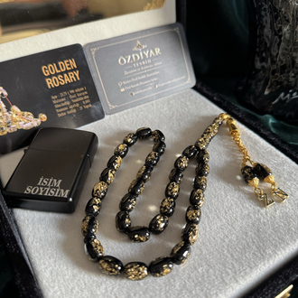 Siyah Golden Rosary