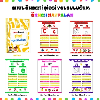 Okul Öncesi Çizgi Çalışmaları Seti 