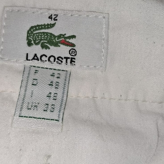 Lacoste Erkek Beyaz Street Wear Pantolon