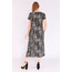 Zebra Midi Boy Cepli Elbise