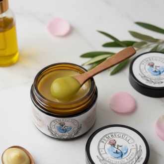 Gül Esanslı,Doğal Zeytinyağı Kremi (50ML)
