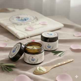 Gül Esanslı,Doğal Zeytinyağı Kremi (50ML)