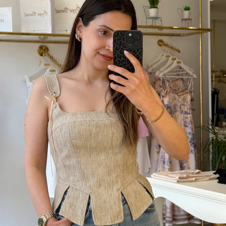 İp Bağlamalı Büstiyer