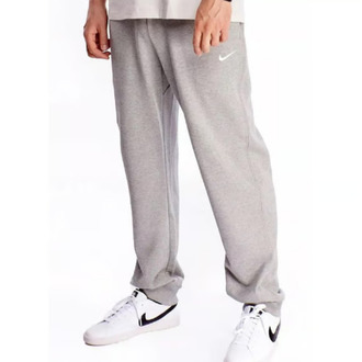  Nike Sportswear Regular Fit Pant Bol ve Uzun Kesim Gri Eşofman Altı 