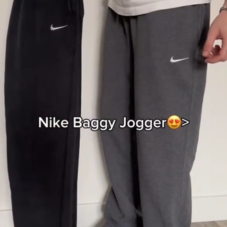Koyu Gri Baggy Eşofman