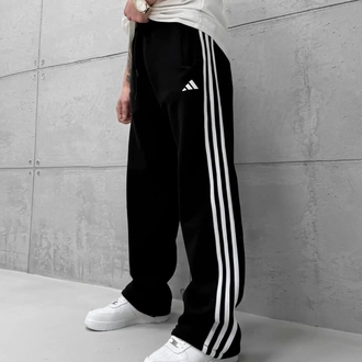 Siyah Çizgi Adidas Eşofman