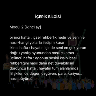 EGO YÖNETİMİ - ATÖLYE -