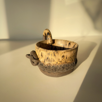 Black Chain Mug