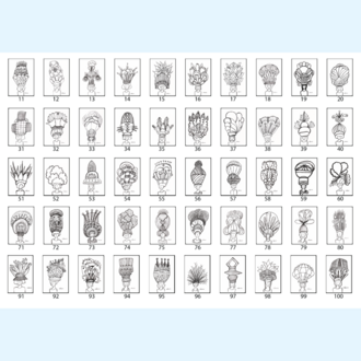 100 Crowns Baskı 10x15