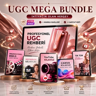 UGC Mega Bundle – Hepsi Bir Arada Kılavuz Seti + Bonuslar + 