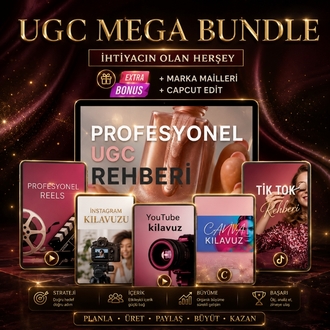 UGC Mega Bundle – Hepsi Bir Arada Kılavuz Seti + Bonuslar + 