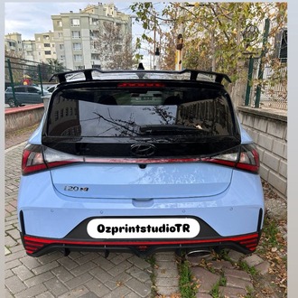 Hyundai İ20N Piyano Black Arka Logo