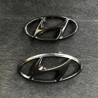 Hyundai i20N Ön ve Arka Piyano Black Logo