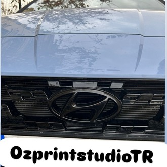 Hyundai i20N Ön ve Arka Piyano Black Logo