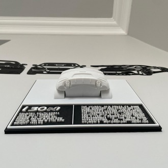Hyundai i30N Performance 3D Teknik Detaylı Duvar Panosu