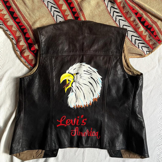 Vintage Levi’s Custom Deri Yelek