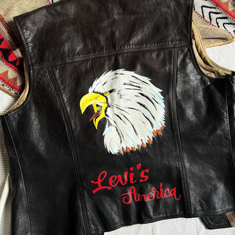 Vintage Levi’s Custom Deri Yelek