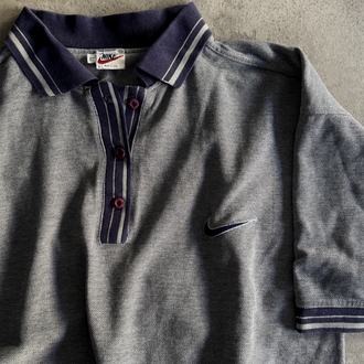 Vintage Oversize Nike Polo Yaka Tişört