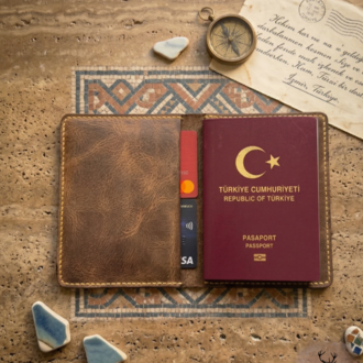 Pasaport Kılıfı – Hakiki Deri