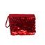 TOPTAN- Pafuli El Örgüsü Pullu Clutch Çanta