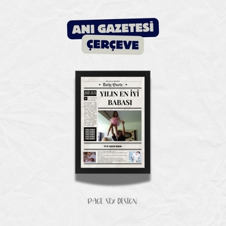 Anı Gazetesi Çerçeve (21x30)