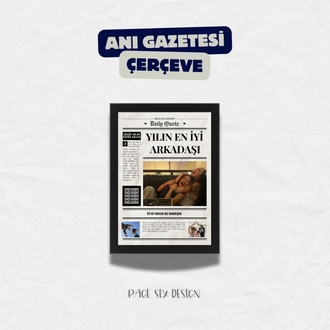 Anı Gazetesi Çerçeve (21x30)