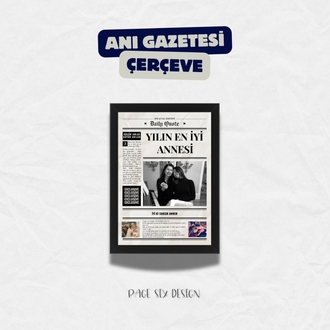 Anı Gazetesi Çerçeve (21x30)