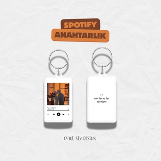 Spotify Anahtarlık