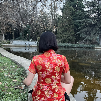 Qipao Çin Elbisesi