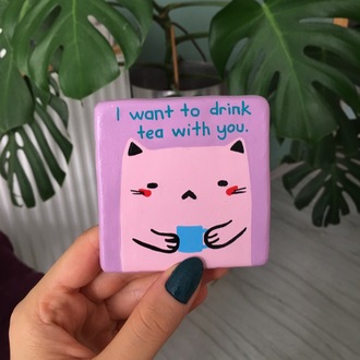 Tea With You Bardak Altlığı